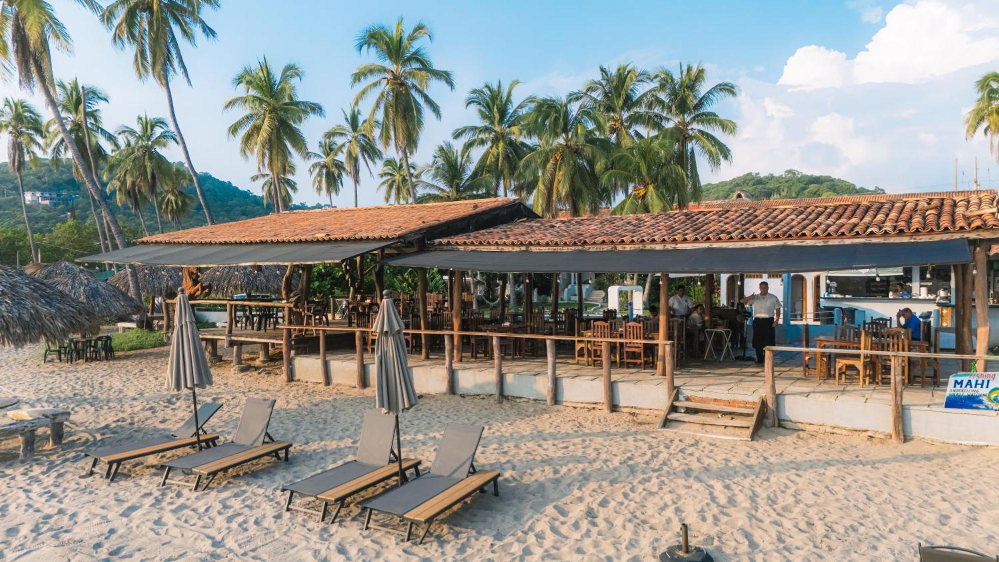 Hotel Tres Santos Troncones Eksteriør bilde
